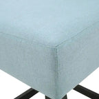 Sgabello da bar in tessuto da 76 cm