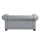 Divanetto Chesterfield con bottoni imbottiti