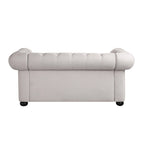 Divanetto Chesterfield con bottoni imbottiti