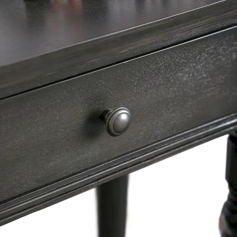 Consolle tradizionale in legno a 1 ripiano da 38 pollici