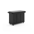 Carrello da Cucina con Piano in Acciaio Inossidabile