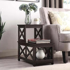 Convenience Concepts Oxford 2 Step Chairside End Table