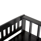 Panca Contenitore da Ingresso in Legno Massello da 122 cm