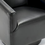 Sedia Girevole con Base in Legno
