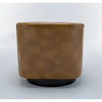 Sedia Girevole con Base in Legno