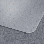 Tappeto salvapavimento borchiato in PVC per sedia da ufficio per moquette a pelo standard