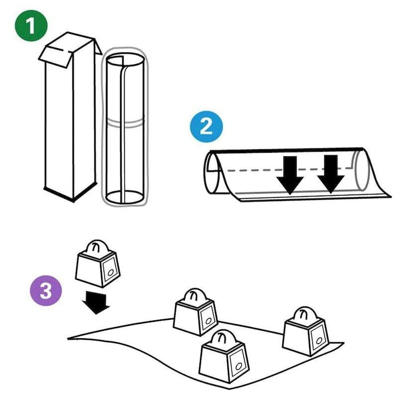 Tappeto salvapavimento borchiato in PVC per sedia da ufficio per moquette a pelo standard