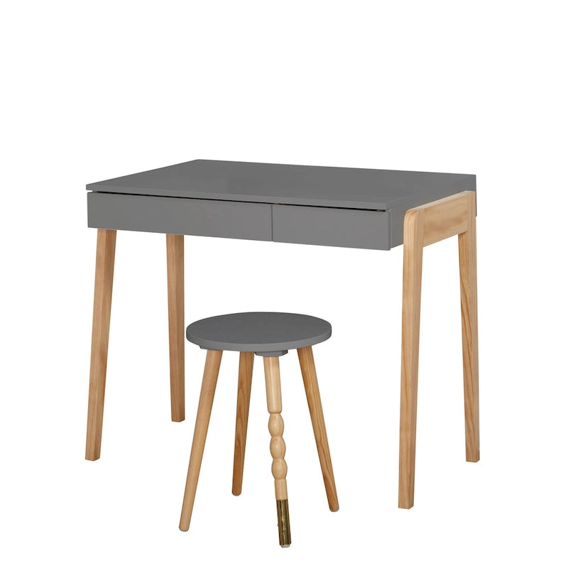 Scrivania e Sgabello Set