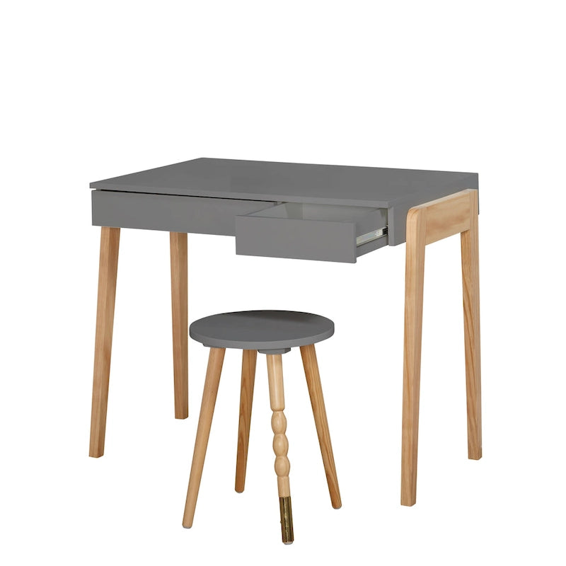 Scrivania e Sgabello Set