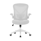 Sedia da ufficio ergonomica in rete con base in nylon e meccanismo di inclinazione