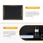 Letto regolabile massaggiante a gravità zero con telecomando wireless e illuminazione sotto il letto
