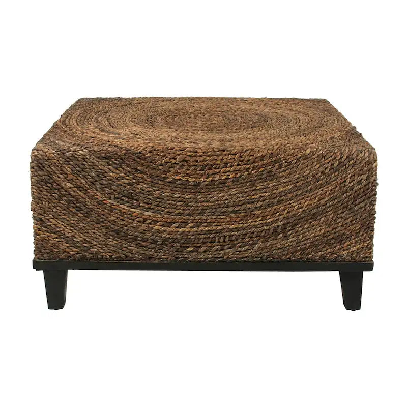 Tavolino in Abaca Intrecciato