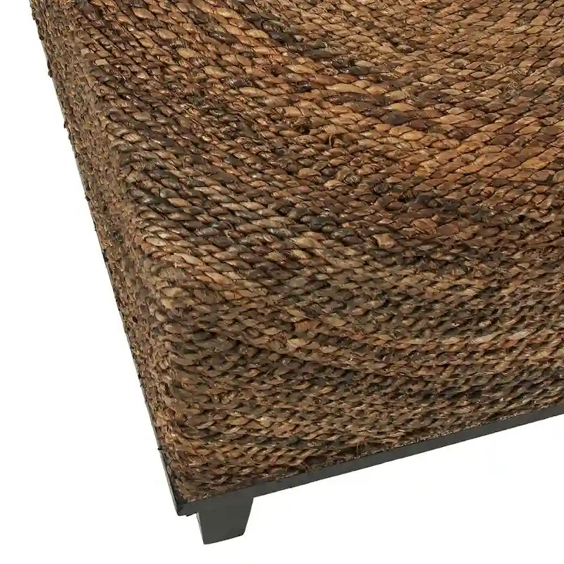 Tavolino in Abaca Intrecciato