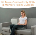 Cuscino extra-large per seduta in memory foam ultra-supportivo