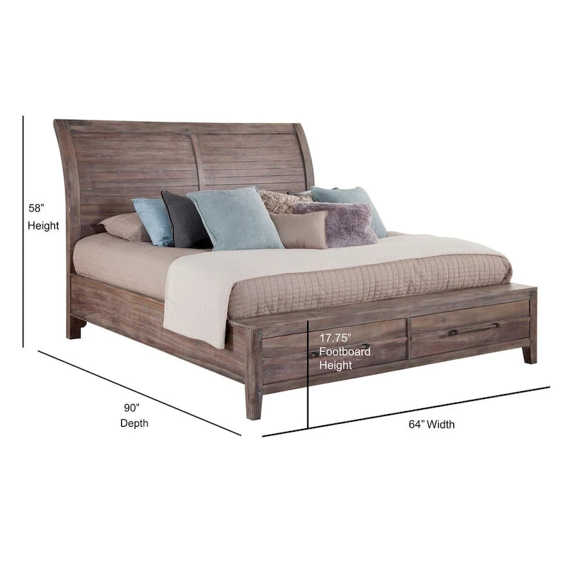 Letto contenitore Sleigh