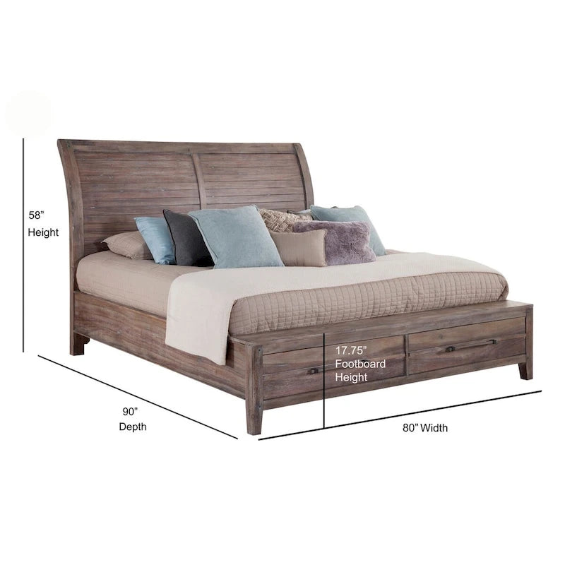 Letto contenitore Sleigh