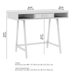 Scrivania per computer da 40 W con contenitore