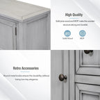 Credenza a buffet con ripiano inferiore