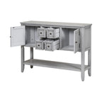 Credenza a buffet con ripiano inferiore