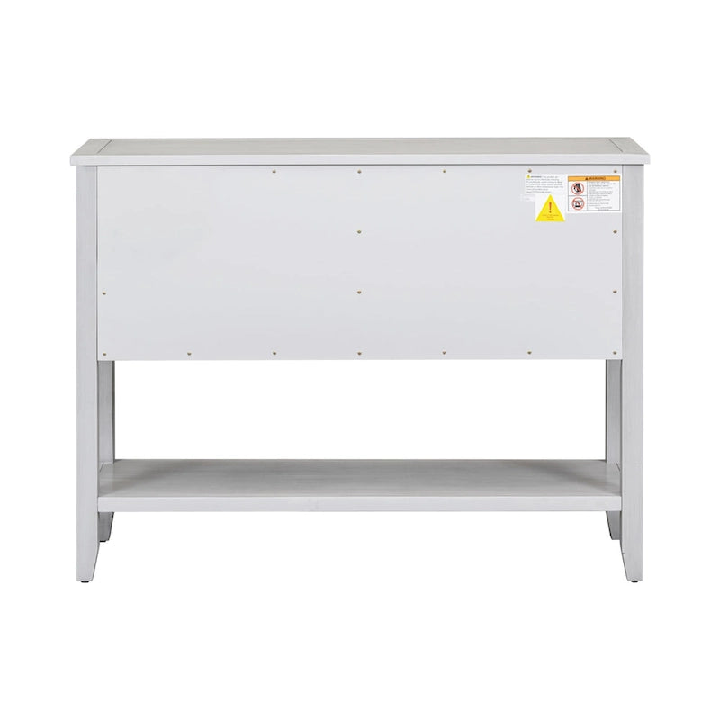 Credenza a buffet con ripiano inferiore