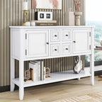 Credenza a buffet con ripiano inferiore