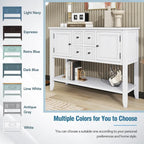 Credenza a buffet con ripiano inferiore