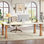 Scrivania direzionale, 180 L x 90 P cm, grande scrivania da ufficio, scrivania moderna per computer